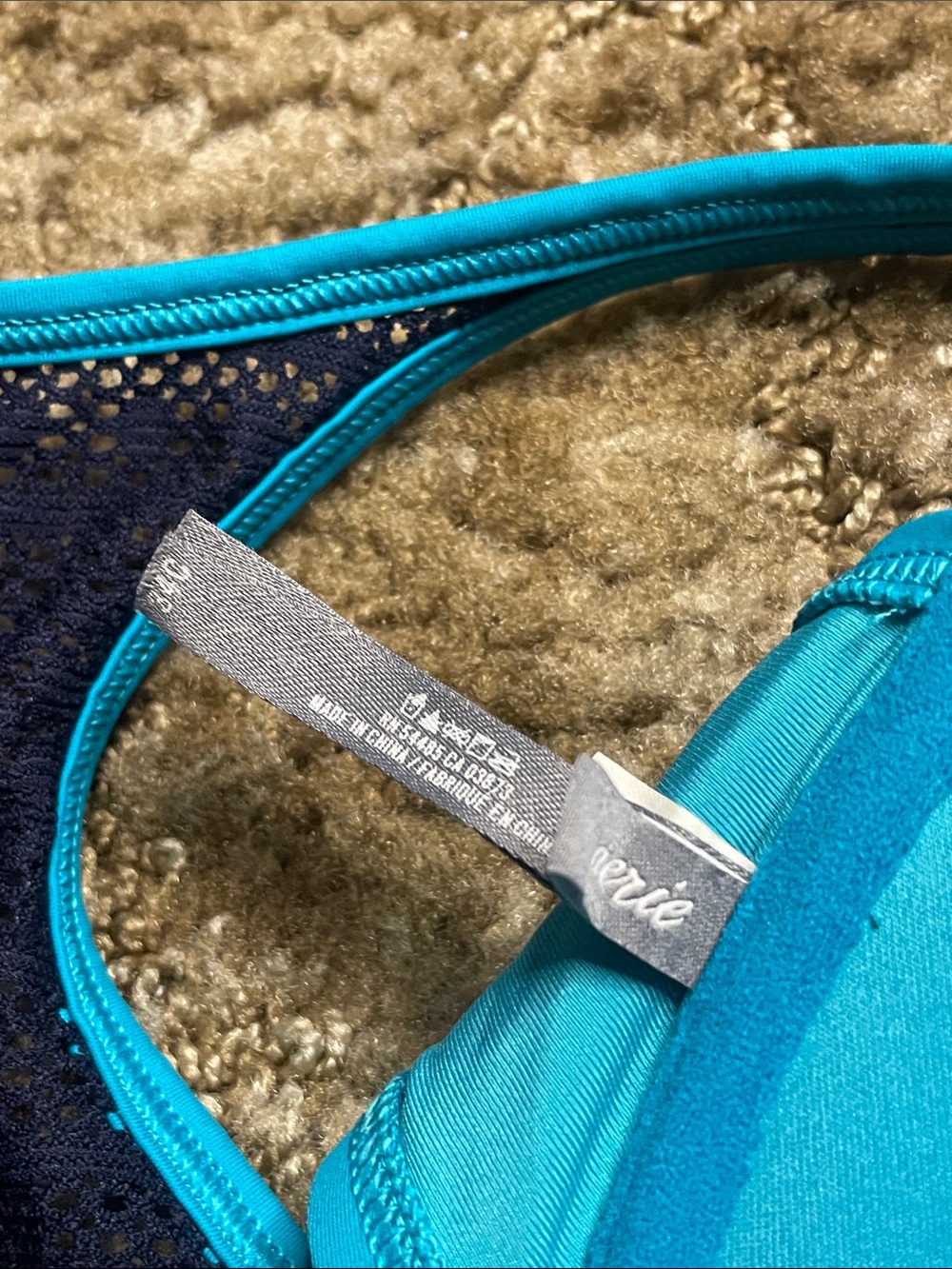 Aerie Blue Bikini Top Size 34C - Picture 3 of 4